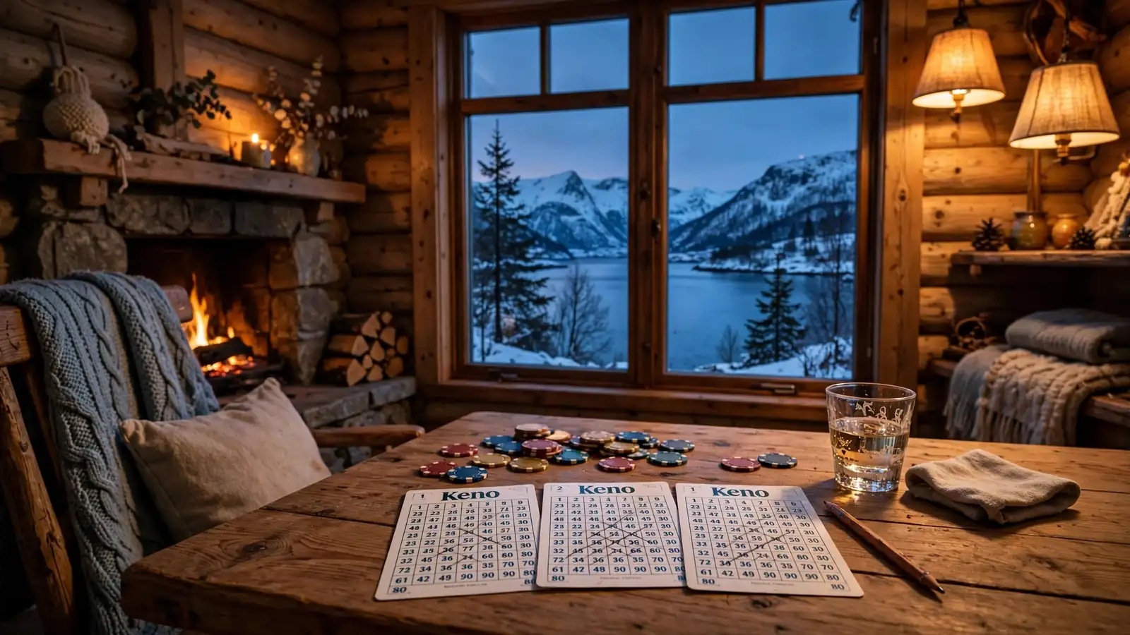 Casinoer med Keno: regler, odds og spillformer