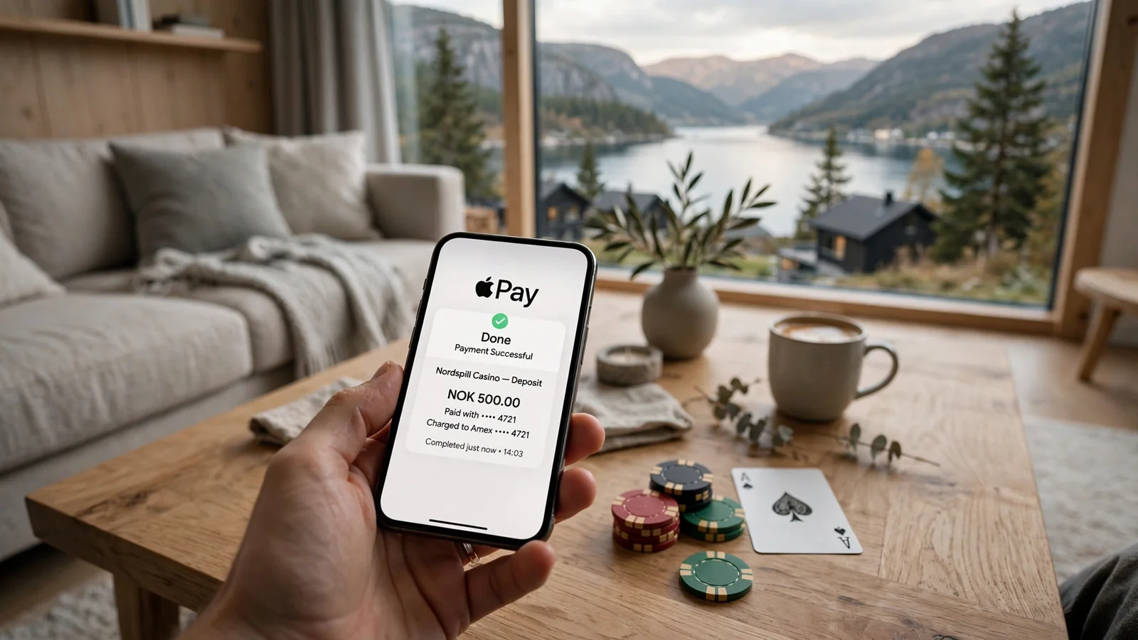 Norske casinoer med Apple Pay: sjekk innskudd i kassen